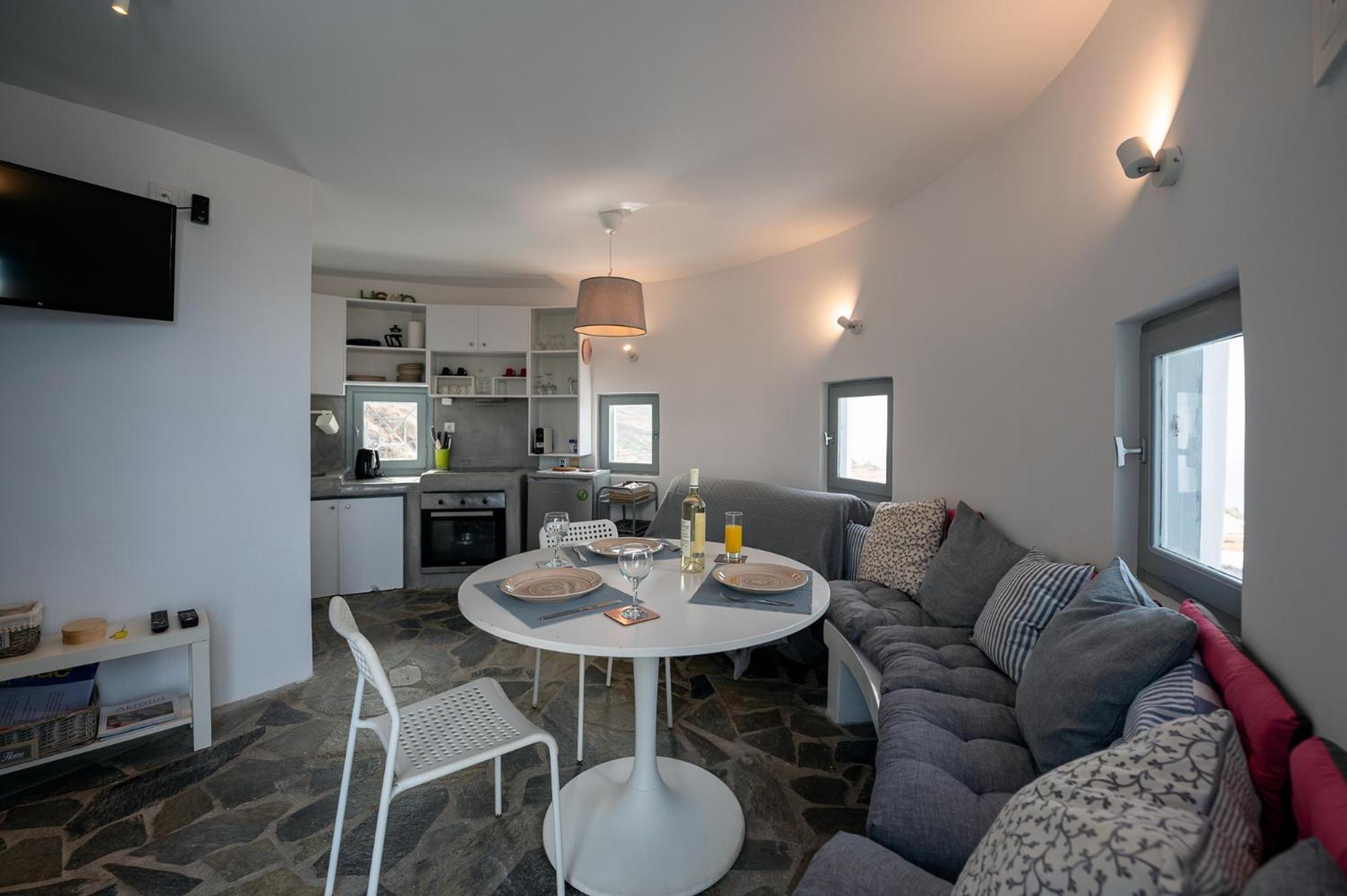 Anemos Windmill Villa Vourvoúlos Екстериор снимка